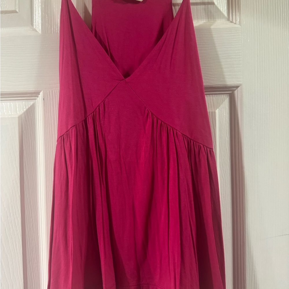 Peach Love California Fuchsia Sleeveless Top